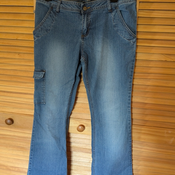 I.C.E. Denim - Classic Blue Flare Jeans